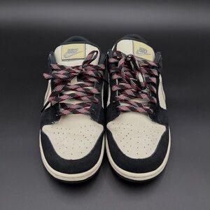 Nike Dunk Low LX Black Suede / Team Gold Sneakers | Women’s 8.5